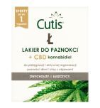 Cutis Ł Lakier do paznokci + CBD kannabidiol do paznokci z objawami onycholizy i łuszczycy