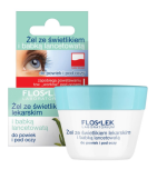 Flos-Lek Laboratorium Pielęgnacja Oczu, żel ze świetlikiem lekarskim i babką lancetowatą do powiek i pod oczy, 10 g