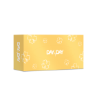 DAY by DAY chusteczki uniwersalne, 3-warstwowe, ż&oacute;łte, 90 sztuk