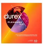 Durex Pleasure Mix (Pleasuremax+Intense), prezer, 40 szt