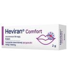Heviran Comfort, 50 mg/g, krem, 2 g, tuba