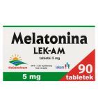 Melatonina Lek-AM, 5 mg, tabl., 90 szt
