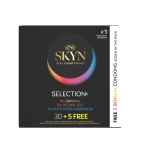 SKYN Selection+, zestaw prezerwatyw, 35 szt.