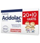 Acidolac caps, kaps., 20 szt + 10 szt,PR.5363/23
