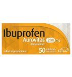 Ibuprofen Aurovitas, 200 mg, tabl.powl., 50 szt
