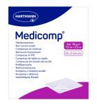 Kompres włóknisty jałowy Medicomp, 4 warstwowe, 7,5 cm x 7,5 cm, 50 szt.