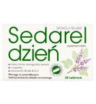 Sedarel Dzien, tabl.powl., 20 szt
