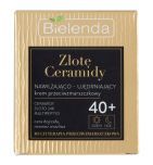 Bielenda Złote Ceramidy 40+, Nawilżająco-ujędrniający krem przeciwzmarszczkowy, 50 ml