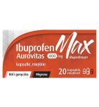 Ibuprofen Max Aurovitas, 400 mg, kaps.miękkie, 20 szt
