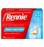 Rennie Antacidum,680mg + 80mg, tabl.d/ssania,60 szt