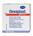 Omniplast, przylepiec mocujący z tkaniny wiskozowej, cielisty, 5 m x 1,25 cm, 1 szt.