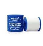 Heltiso Przylepiec tkaninowy biały 5m x 5cm 