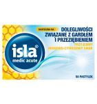 Isla medic acute miodowo-cytrusowa, pastyl.do ssania, 50szt