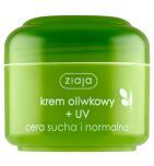 Ziaja, krem oliwkowy + UV, cera sucha i normalna, 50 ml