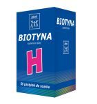 Zdrovit Biotyna, pastylki do ssania o smaku ananasowym, 50 szt.