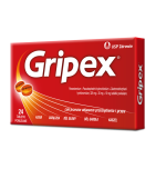 GRIPEX, 325 mg + 30 mg + 10 mg, tabletki powlekane, 24 sztuki