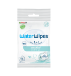WaterWipes™ BIO OnTheGo chusteczki nawilżane, szybkie odświeżenie dla każdego, 10 sztuk