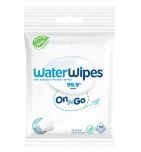 WaterWipes™ BIO OnTheGo chusteczki nawilżane, szybkie odświeżenie dla każdego, 10 sztuk
