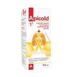 Apicold 1+, syrop z korzenia prawoślazu, z dodatkiem miodu, 100 ml