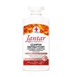 Jantar Medica, szampon enzymatyczny z wyciągiem z bursztynu i peelingiem do włosow przetłuszczających się, 330ml