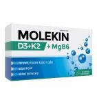 Molekin D3 + K2 + MgB6, tabletki powlekane, 60 szt.