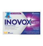 Inovox Express, pastylki twarde, smak miodowo-cytrynowy, 36 szt.