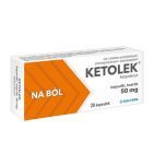 KETOLEK, 50 mg, kapsułki, twarde, 20 sztuk