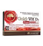 Olimp Gold-Vit D3 Fast, 4000 j.m, tabletki ulegające rozpadowi w jamie ustnej, 30 szt.