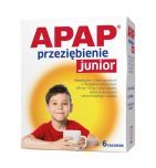 Apap Przeziębienie Junior, proszek do sporządzania roztworu doustnego, saszetki, 6 szt.