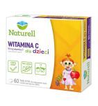 Naturell Witamina C dla dzieci, tabletki do żucia i rozgryzania, 60 szt.