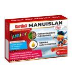 Gardlox Manuislan Junior, pastylki do ssania, smak truskawkowy, 16 szt.