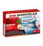 Gardlox Manuislan, pastylki do ssania, bez cukru, 16 szt.