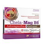 Olimp Chela-Mag B6 Ashwagandha + żeń-szeń, kapsułki, 30 szt.