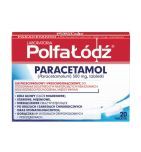 Paracetamol Polfa-Łódź, 500 mg, tabletki, 20 szt