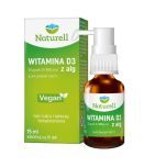Naturell Witamina D3 z alg, krople, 15 ml