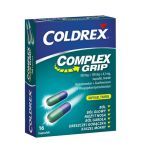 Coldrex Complex Grip, 500 mg + 100 mg + 6,1 mg, kapsułki twarde, 16 sztuk