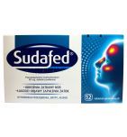 Sudafed, 60 mg, tabletki powlekane, 12 tabletek