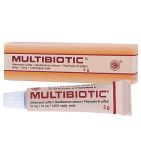 MULTIBIOTIC, (5 mg + 10 mg + 0,833 mg)/g, maść, 3 g produktu