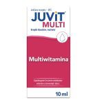 JUVIT MULTI, krople doustne, roztwór, Jedno opakowanie leku zawiera 10 ml roztworu.