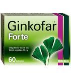 Ginkofar forte, 80 mg, tabletki powlekane, 60 szt.