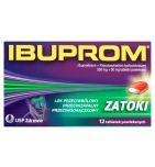 Ibuprom Zatoki, 200 mg + 30 mg, tabletki powlekane, 12 szt.