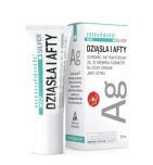Nanobiotic Med Plus Silver dziasla i afty, zel, 15 ml