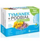 Tymianek + Podbiał, pastylki do ssania na gardło, bez cukru, 16 szt.