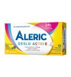Aleric Deslo Active 2,5mg, 10 tabletek, na alergię i katar sienny dla dzieci