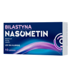 Bilastyna Nasometin, 20 mg, tabl., 10 szt
