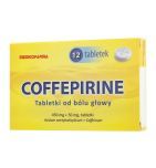 Coffepirine Tabletki od b&oacute;lu głowy, 450mg + 50mg, tabletki, 12 szt.