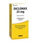 Diclomax, 25 mg, tabl.powl., 20 szt