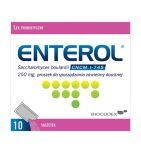 Enterol, 250 mg, proszek do sporządzania zawiesiny doustnej, 10 saszetek