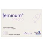 Feminum Pregna, globulki dopochwowe, 3 szt