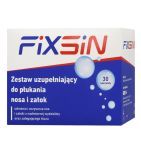 Fixsin, zestaw do płukania nosa i zatok, zestaw uzupełniający, 30 saszetek
